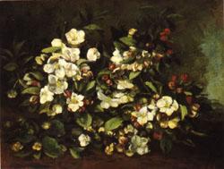 Gustave Courbet Apple Tree Branch in Flower China oil painting art